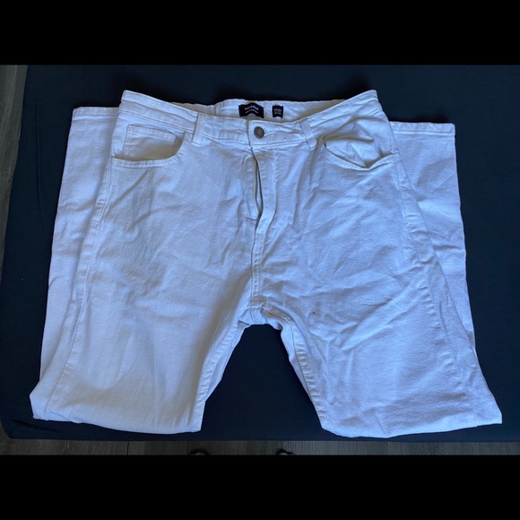 Pull&bear mens carrot top slim fit jeans - Picture 2 of 3